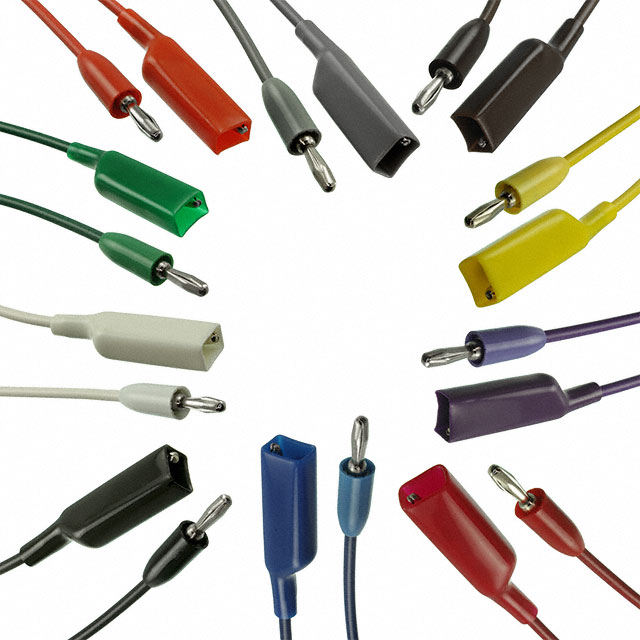 680-36-S E-Z-Hook  Test Leads - Banana, Meter Interface